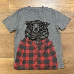 COPY - Abercrombie Kids Shirt Short Sleeve Bear Graphic Boys Size 11/12